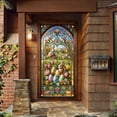 thumbnail image 4 of zhangmingg Easter Door Banner for Home and Business Decorative Polyester Hanging Sign with Festive Pattern Design, 4 of 5