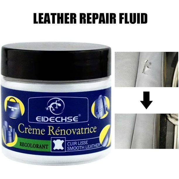 Leather Filler Repair Compound, Leather Filler For Filling Or Repairing  Crack, Tears, Holes For Leather Car Seats, Furniture (with Scraper+masking  Tap