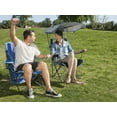 thumbnail image 5 of Kelsyus Premium 50+ UPF Portable Camping Folding Lawn Chair with Canopy, Navy, 5 of 5