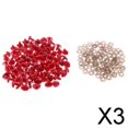 thumbnail image 1 of Paquete de 2-6 100 piezas Nariz de seguridad triangular de 10x11 mm con RESPALDO para muñeco de oso DIY Rojo 3 piezas, 1 of 8