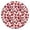 Pioneer Flower Floral, variant on Pioneer Flower Floral Print Pattern Round Fitted Tablecloth with Elastic Edge,Dining Table Cover Waterproof,Outdoor Round Tablecloth for Camping,Dining,Indoor and Outdoor