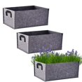 thumbnail image 1 of uds. Bolsas para plantar en jardín, bolsas para cultivo, bolsas grandes con asa, bolsas para cultivo para interior y exterior, plantas, 1 of 5