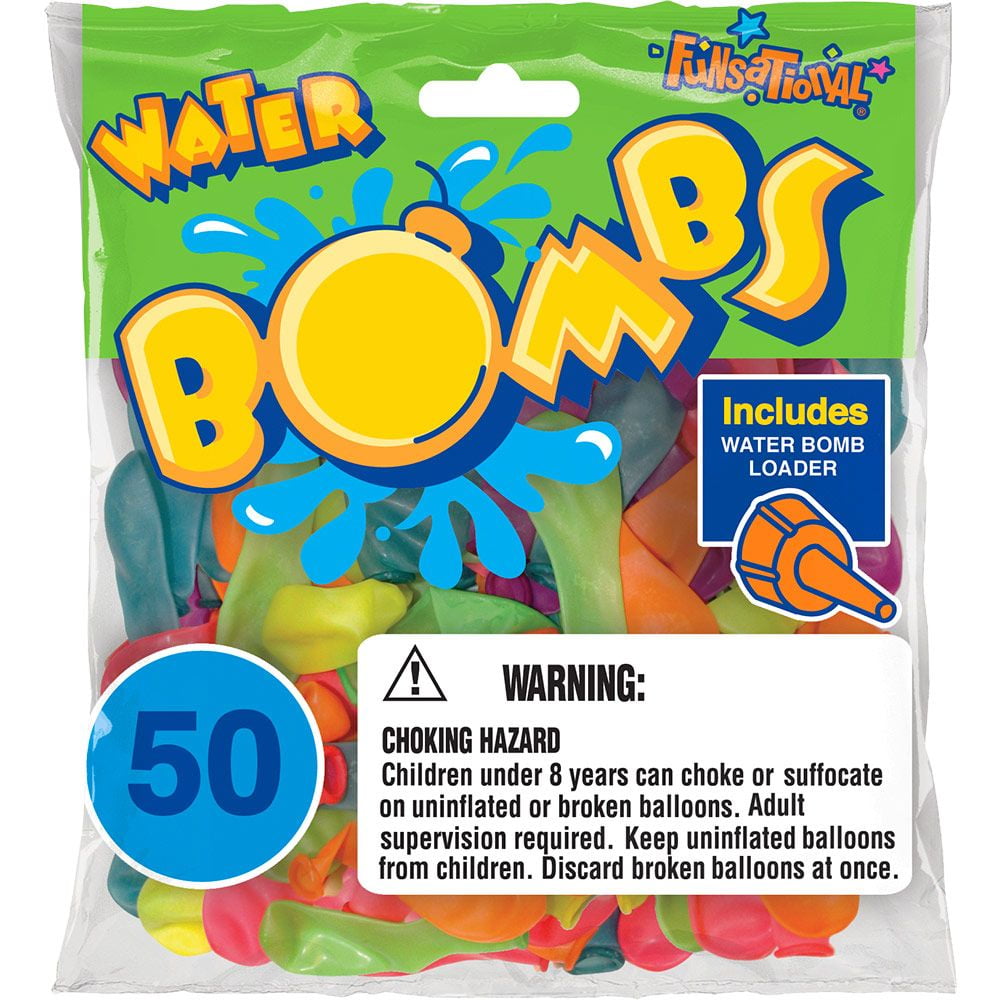 Water Bombs Balloons (50 Pack) Party Supplies