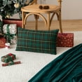 thumbnail image 2 of DONGPAI Christmas Retro Farmhouse Buffalo Tartan Plaid Throw Pillow Covers Decorative Throw Pillow Case Cushion Cover for Sofa Couch, 2 Pack, 2 of 6