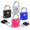 4 Colors 4 Pack, variant on Tsa Approved Lugglocks: Ultra Sedimple Key Travel Locks With Zinc Alloy Body For Casespacks Orange 2pk.