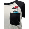 thumbnail image 2 of Disney Minnie & Mickey Junior Pocket Fashion Tee, S-XL (Women's), 2 of 4