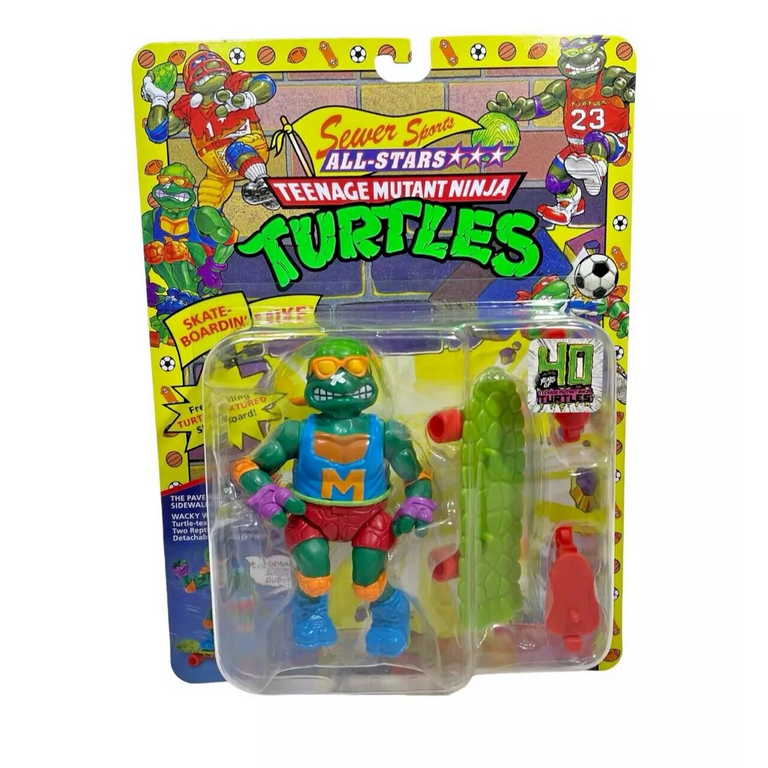 Teenage Mutant Ninja Turtles Sewer Sports Skate-Boardin Mike 40th
