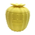 thumbnail image 2 of Fancyes Butter Crock French Butter Dish Cute Shape Silicone Decor with Lid Storage Container Canister for Hotel Farmhouse Household Yellow, 2 of 8