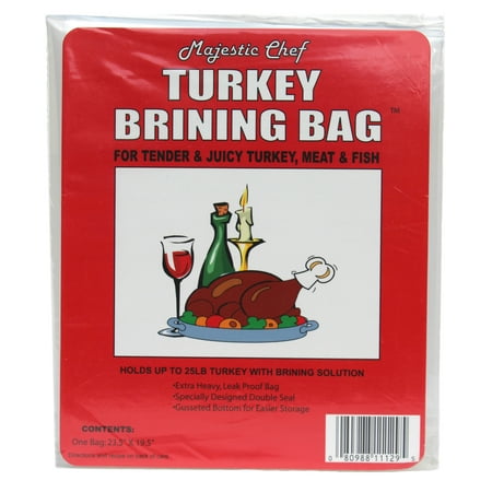 Tender Turkey - Majestic Chef Brining Bag