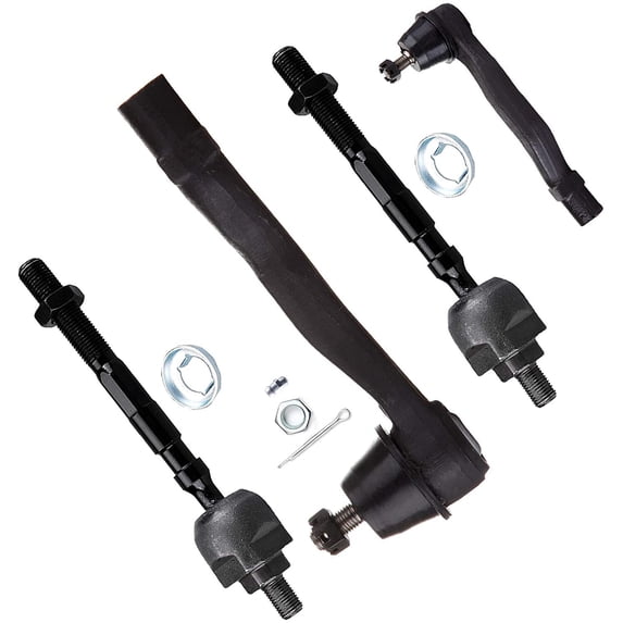 CCIYU Front Inner Outer Tie Rod End Passenger Driver fit for 1998 99 00 2001 for Acura Integra 4pcs Suspension Kit