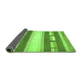 thumbnail image 2 of Ahgly Company Indoor Square Abstract Green Modern Area Rugs, 4' Square, 2 of 4