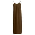 thumbnail image 6 of Women's Strap Backless Loose-fitting Resort Long Dress, 6 of 9