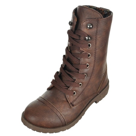 Suede Goth Boots Shoes - Blue Suede Shoes Girls' Boots (Sizes 5 - 10)