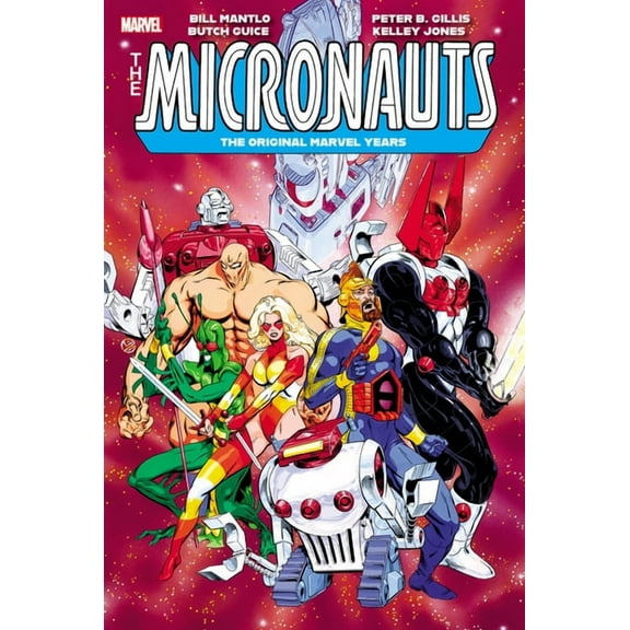Micronauts: The Original Marvel Years Omnibus Vol. 3 Michael Golden Cover, (Hardcover)