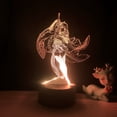 thumbnail image 1 of Luz nocturna LED 3D Plants vs Zombies Beelzebuls que cambian de color, 1 of 1