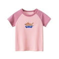 thumbnail image 1 of YTDSCS T-Shirts en Coton pour Enfants Filles Bébés T-Shirts Col Rond T-Shirt Décontracté Dessin Animé Manches Courtes pour 1-8 Ans, 1 of 8