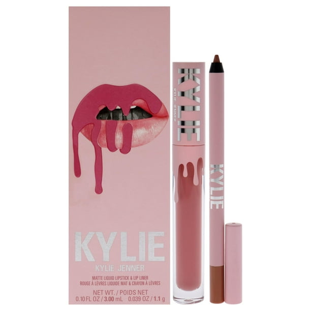 Kit de labios Kylie Cosmetics 808 Kylie Matte para mujer, 3 ml