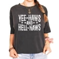 thumbnail image 5 of Yee-Haws and Hell-Naws T-Shirt for Women and Teens Pepper Shirt Adult Medium, 5 of 5