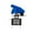 Blue, variant on Heavy Duty 12Volt LED Lighted Toggle Switch Heavy Duty Covered Illuminated Lit for Racing Auto Car Switch Control