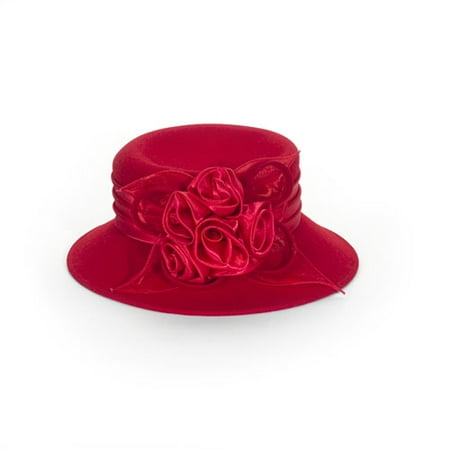 Satin Roses Red Hat