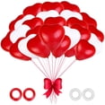 thumbnail image 1 of Valentine's Day - 100-pack - heart-shaped balloons, 1 of 3