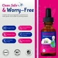thumbnail image 6 of Kiddivit Baby Zinc Liquid Drops with Elderberry, Vitamin D3 & C - 60 Daily Servings, 2 Fl Oz (60 mL) - Inulin Fortified (Prebiotic, Dietary Fiber) - Sugar Free, Gluten Free, Vegetarian Friendly, 6 of 8