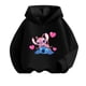 thumbnail image 5 of Conjunto de sudadera con capucha de Stitch Kawaii de marca, sudadera con capucha Later, jersey de manga larga de Sonic, conjunto de chándal para niño y niña, 5 of 5