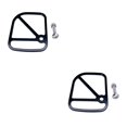 thumbnail image 1 of ZheElen Alloy Brake Cable Housing Line Shield Fender Disc for black 6x5x0.2cm 2Set, 1 of 6