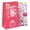 Red, variant on Small Easter Gift Bags (12-Pack) with Creative DIY Fun Easter Themed Stickers (2-Sheets), Easter Treat Bags, Pink Paper Goodie Bags, Easter Party Favor Bags, Egg Hunt Bags