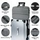 thumbnail image 4 of CshidWorld Laptop Funda para Computadora, Funda para Computadora de 15.6 Pulgadas TSA, Bolsa Resistente Al Agua para Computadora, para Viajes de Negocios, Oficina, Regalos para Hombre y Mujeres, Gris, 4 of 7