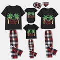 thumbnail image 3 of Pijamas familiares navideños a juego, conjuntos de pijamas negros de Julio de 2023, 3 of 3