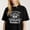 Black-1, variant on Women's Ladybug Mom Graphic T-Shirt with Leafy Accents S-4XL Mother's Day Gift