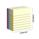 thumbnail image 1 of Bloc de Notas Adhesivas Rectangular de 200 Hojas, Tamaño Doble, 4 Colores, Fácil de Aplicar y Portátil para Una Gestión Eficiente de Tareas En Casa, La Oficina o La Escuela., 1 of 4