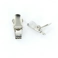 thumbnail image 4 of 20 Pcs Pinces à Sucette pour Bretelles Pinces à Sucette en Métal pour Fabrication Support 28x10mm, 4 of 5