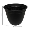 thumbnail image 3 of Maceta Mainstays 40.1x31.8 cm Liso Negro, 3 of 4
