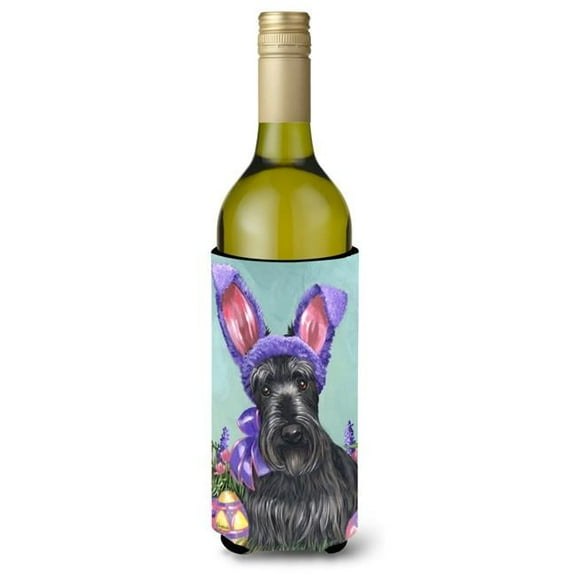 24 oz Scottie Easter Bunny Wine Bottle Hugger