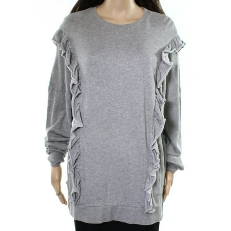 - Abound Womens Large Ruffled Crewneck Pullover sweater $28