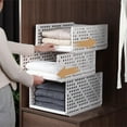 thumbnail image 3 of Gemdeck Closet Organizers Clothing Storage Bins Stackable Plastic Drawer Shelf, 3 of 8
