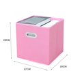 thumbnail image 3 of Boîte de Rangement pour Jouets à Tiroir avec Poignée, Pliable, en Tissu Non Tissé, pour Garde-Robe et Placard à la Maison, 3 of 8