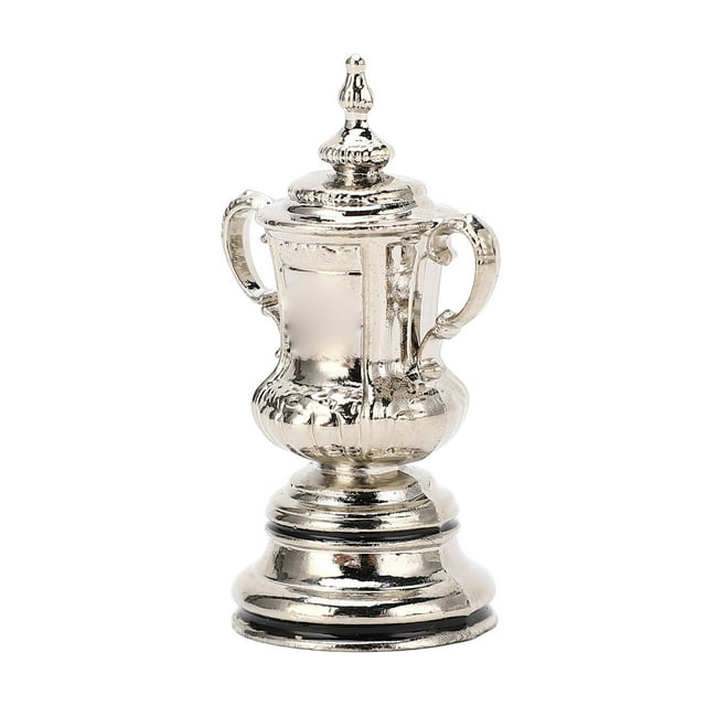 Adornos De Trofeo De Fútbol, regalo Exquisito, Brillo, Metal Altamente Simulado, A Prueba De Corrosión, Modelo Compacto De Copa De Trofeo De Fútbol Para Mesita