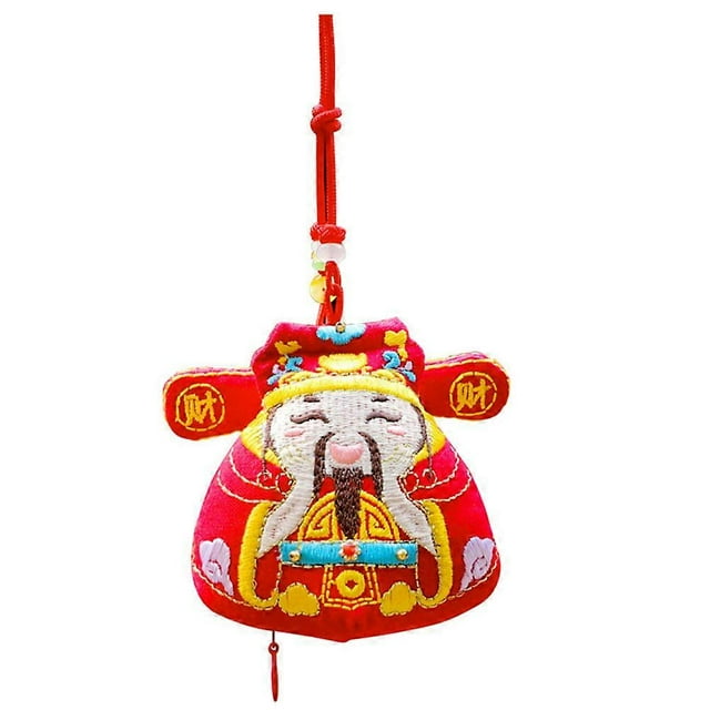 Chinese Style Sachet Pendant for Decoration 1Pcs Red Design