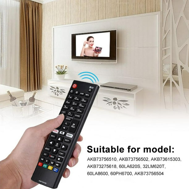 Télécommande Universelle TCL TV LED HD 3D Plug Play Noir