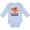 AE-Light Blue, variant on Inktastic Big Brother Cute Red and Orange Dragon Boys Long Sleeve Baby Bodysuit
