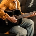 thumbnail image 4 of Washburn Guitars Dreadnought 25.5" Acoustic Guitar, Black, 4 of 5
