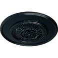 thumbnail image 3 of Ekena Millwork 23 1/2"OD x 2 3/4"P Floral Ceiling Medallion, Hand-Painted Night Shade, 3 of 6