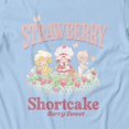thumbnail image 3 of Strawberry Shortcake Berry Sweet Garden Vintage Aesthetic Men's T Shirt (Light Blue, S-XXXL), 3 of 4
