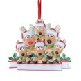 thumbnail image 2 of Falleo Clearance Personalized Deer Christmas Ornaments Family Of 2 3 4 5 6 7 Custom Name Holiday Ornament Christmas Tree Hanging Ornament Customized Christmas Decoration Gifts( F2, 2 of 8