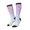3 Black, variant on Women Crew Soft Moisture-wicking Socks Fish Scale1 Pattern Design Cotton Socks, One Size fit All