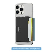 onn Universal Detachable Wallet for Smartphones - Black