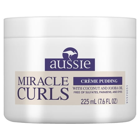 - Aussie Miracle Curls Leave-In Cream Pudding, 7.6 fl oz